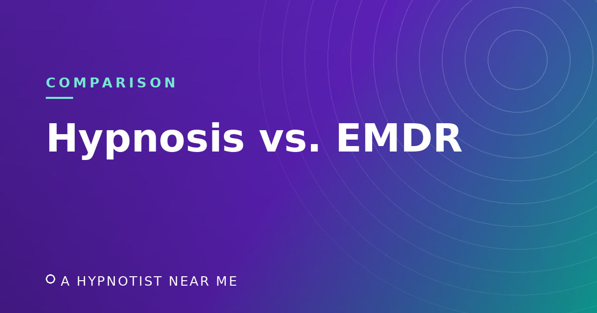 Hypnosis vs. EMDR: What's the Difference? (And How to Choose)