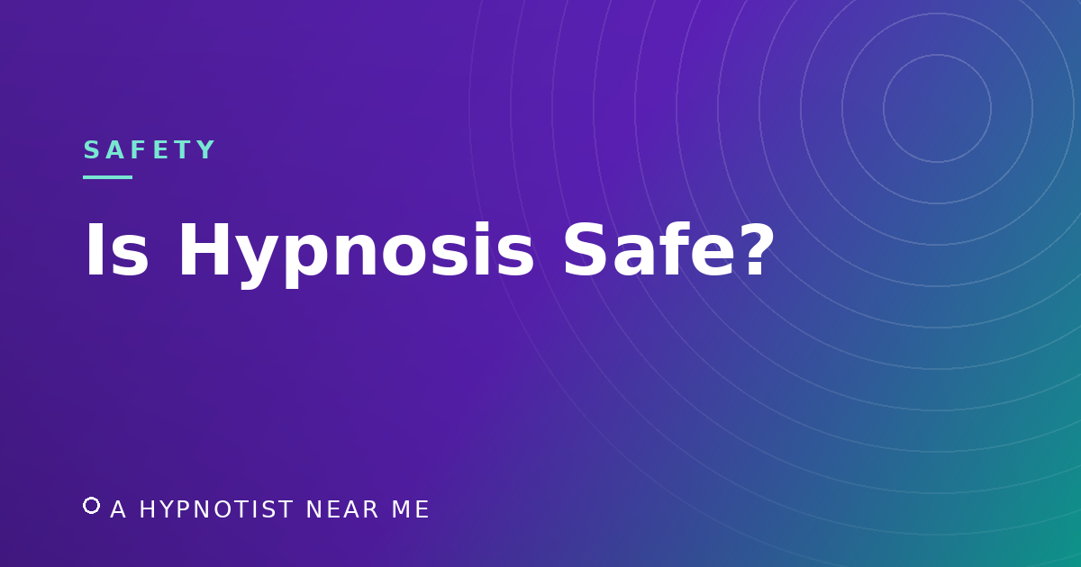 Is Hypnosis Safe? What the Research Actually Says
